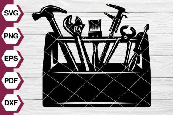 Toolbox SVG-EP621: A Designer's Take on Mechanic Repair Art